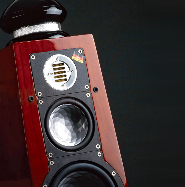 ELAC Spirit Of Music CE special edition cherry high gloss finish